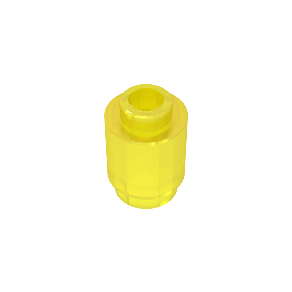 Ladrillo redondo 1 x 1 perno abierto-MyGobricksEs