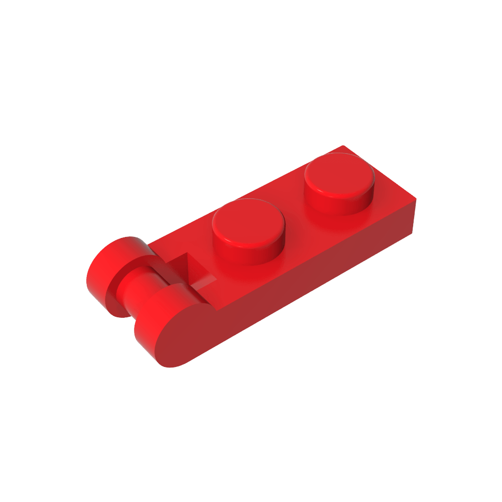 Placa Especial 1 x 2 con Asa en el Extremo [Extremos Cerrados]-MyGobricksEs