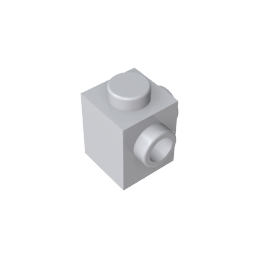 Ladrillo especial 1 x 1 con montantes en 2 lados adyacentes-MyGobricksEs