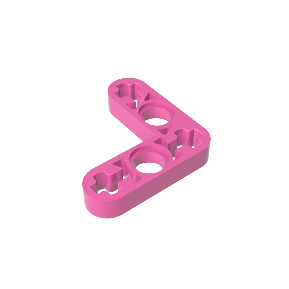 Viga técnica 3 x 3 en forma de L delgada-MyGobricksEs