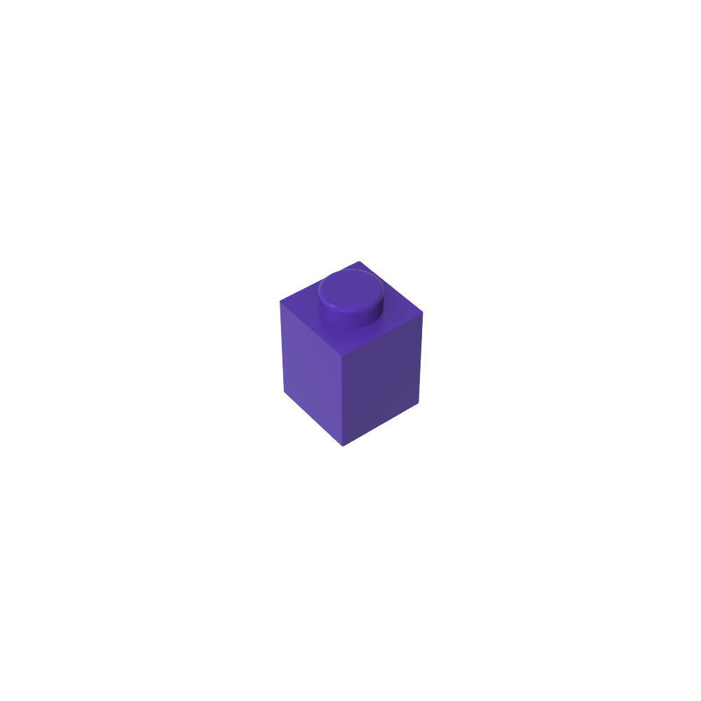 Ladrillo 1 x 1-MyGobricksEs