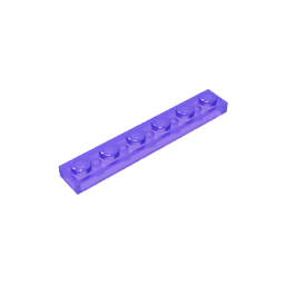 Placa 1 x 6-MyGobricksEs