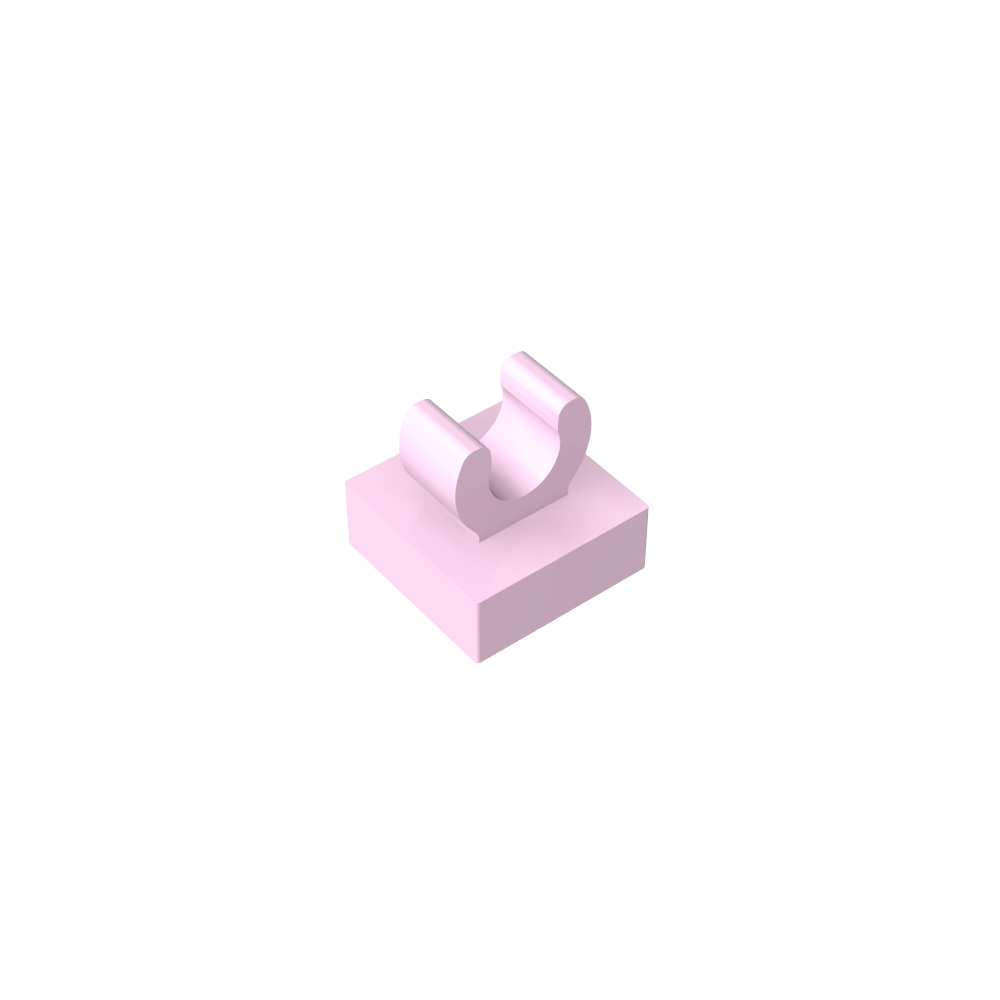 Azulejo Especial 1 x 1 con Clip con Bordes Redondeados-MyGobricksEs
