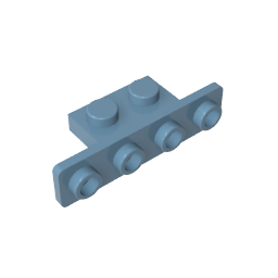 Soporte 1 x 2 - 1 x 4 [Esquinas redondeadas]-MyGobricksEs