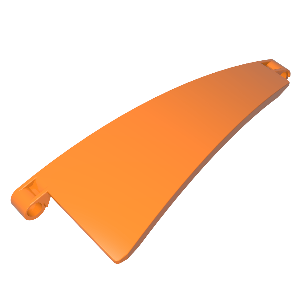 Panel técnico curvo 5 x 13 x 2 cónico, derecho-MyGobricksEs