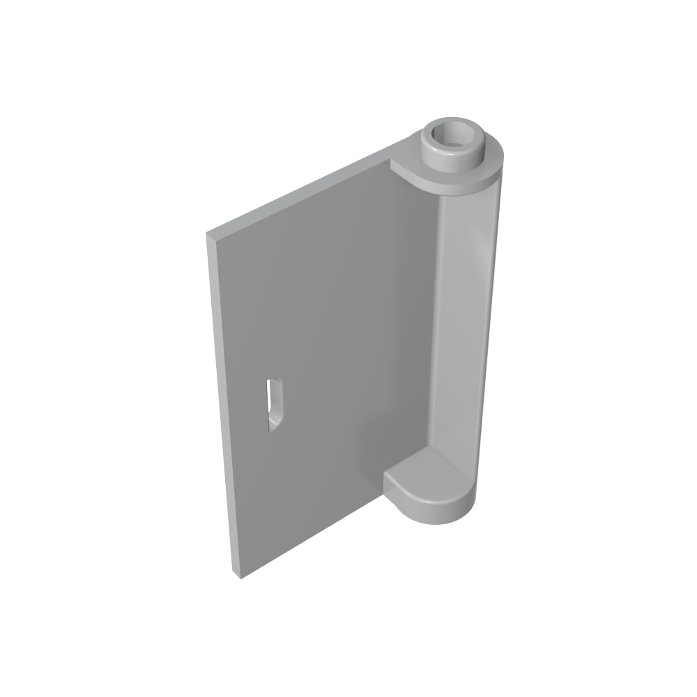 Puerta 1 x 3 x 4 Izquierda con Tirador Fino-MyGobricksEs