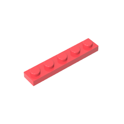 Placa 1 x 5-MyGobricksEs