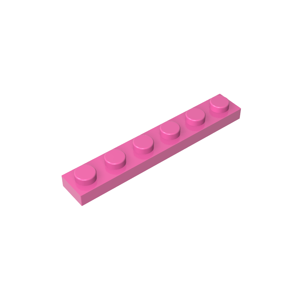 Placa 1 x 6-MyGobricksEs