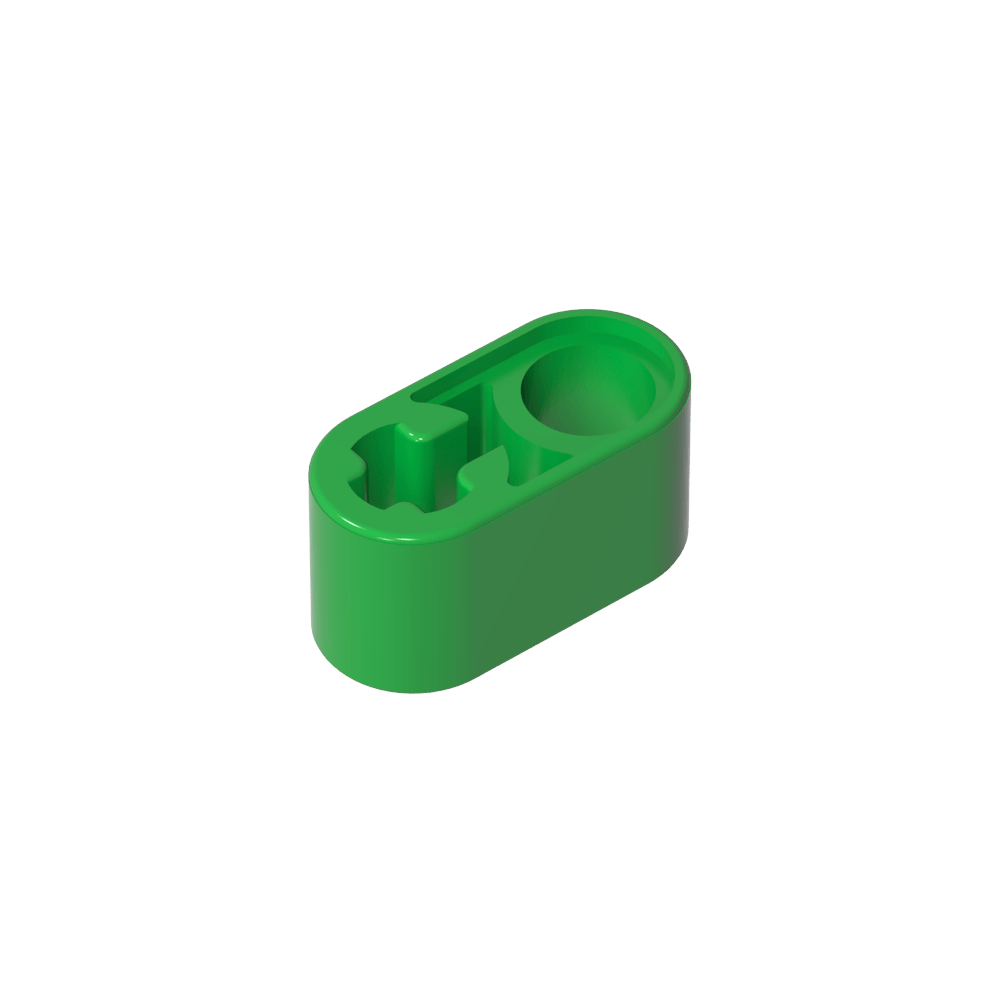 Viga Technic de 1 x 2 de Grosor con Orificio para Pasador y Orificio para Eje-MyGobricksEs