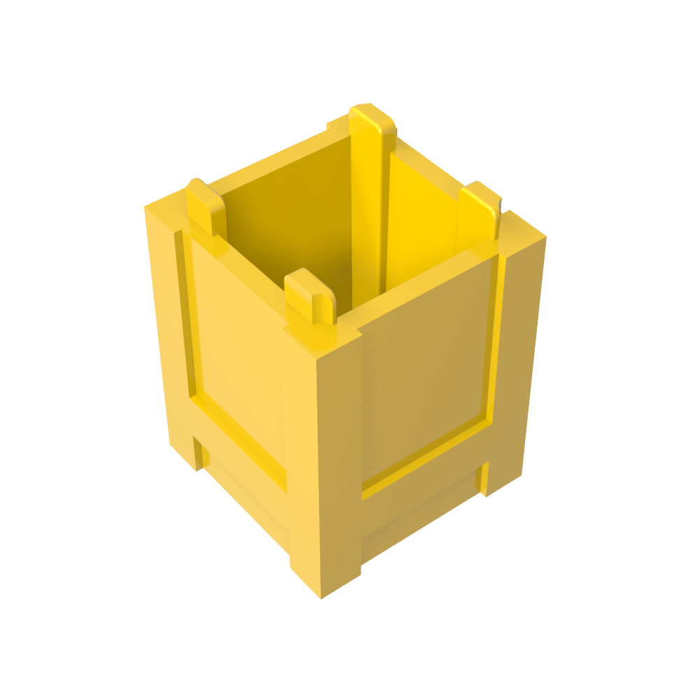 Caja contenedora 2 x 2 x 2 - Apertura superior-MyGobricksEs