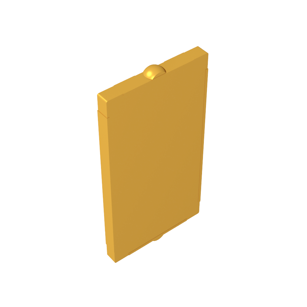 Vidrio para ventana 1 x 2 x 3 Frente plano-MyGobricksEs