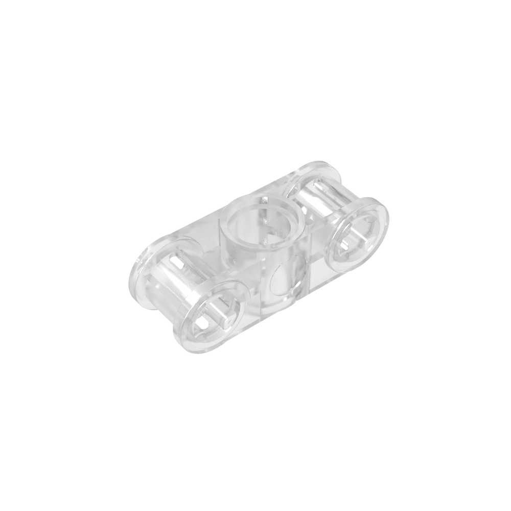 Conector de eje y pasador Technic perpendicular 3L con orificio para pasador central-MyGobricksEs