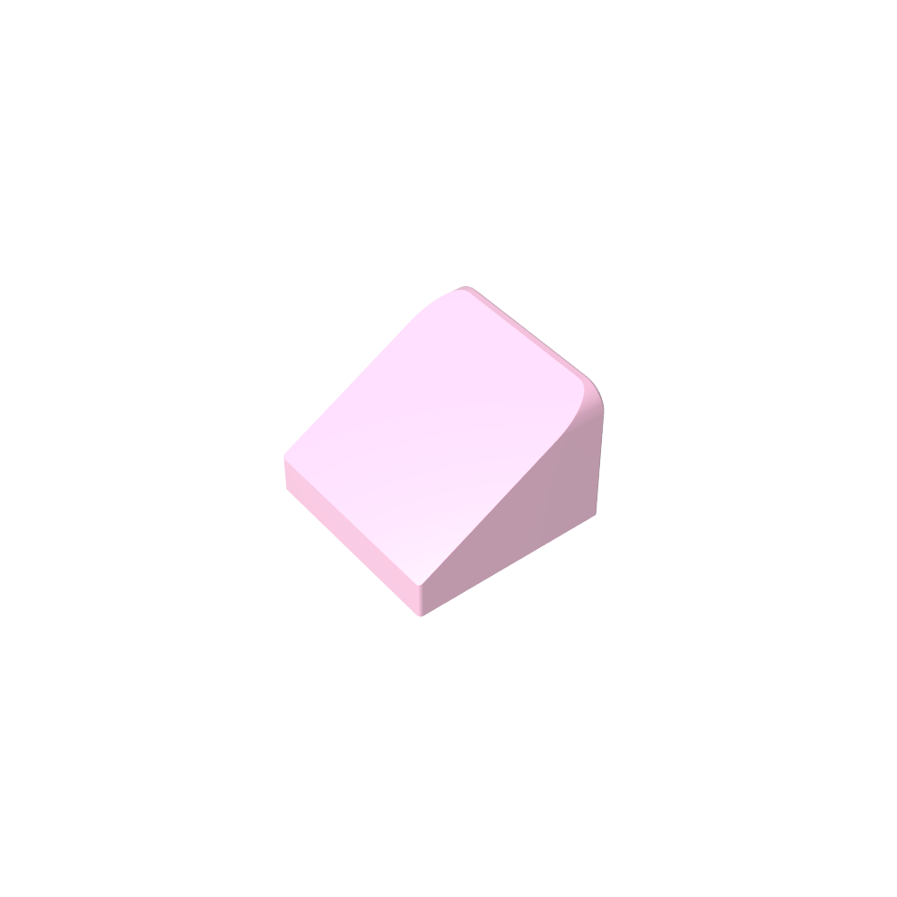 Pendiente 30° 1 x 1 x 2/3 (Pendiente de queso), Pendiente 30 1 x 1 Pendiente-MyGobricksEs