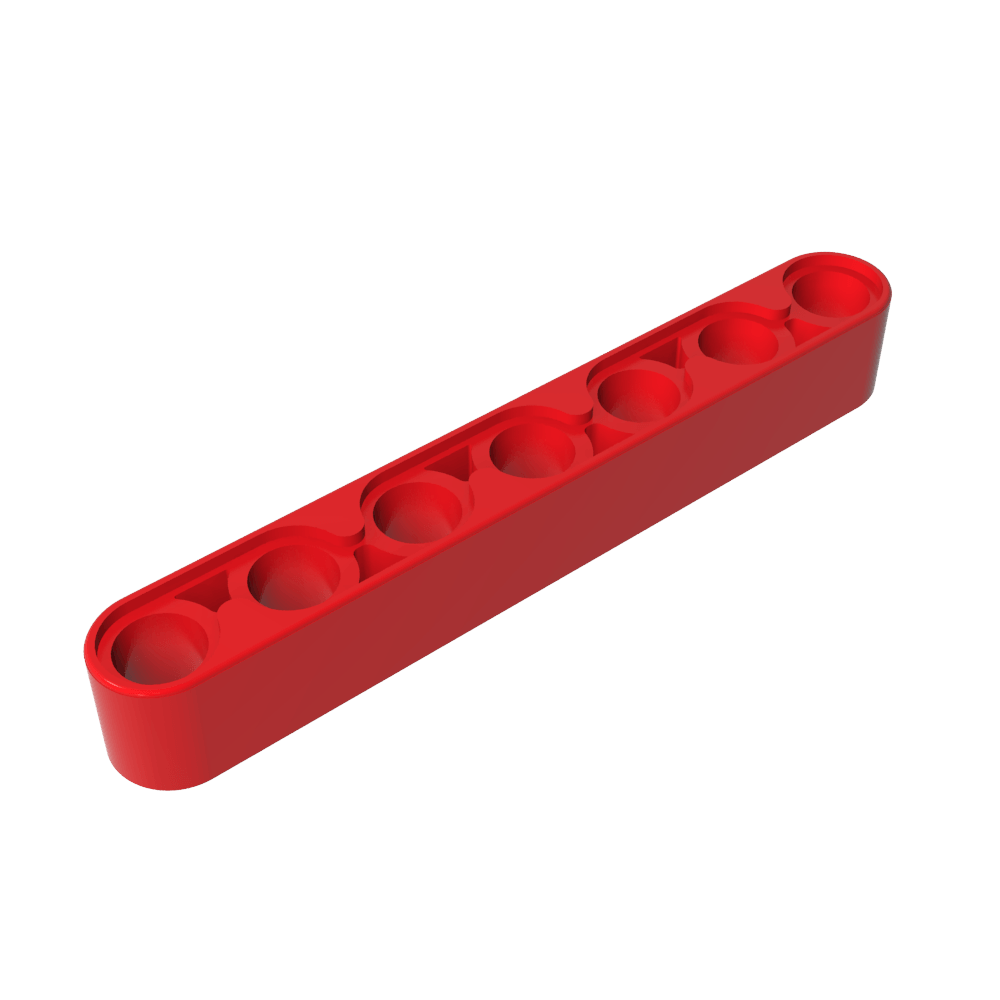 Viga técnica de 1 x 7 de espesor-MyGobricksEs