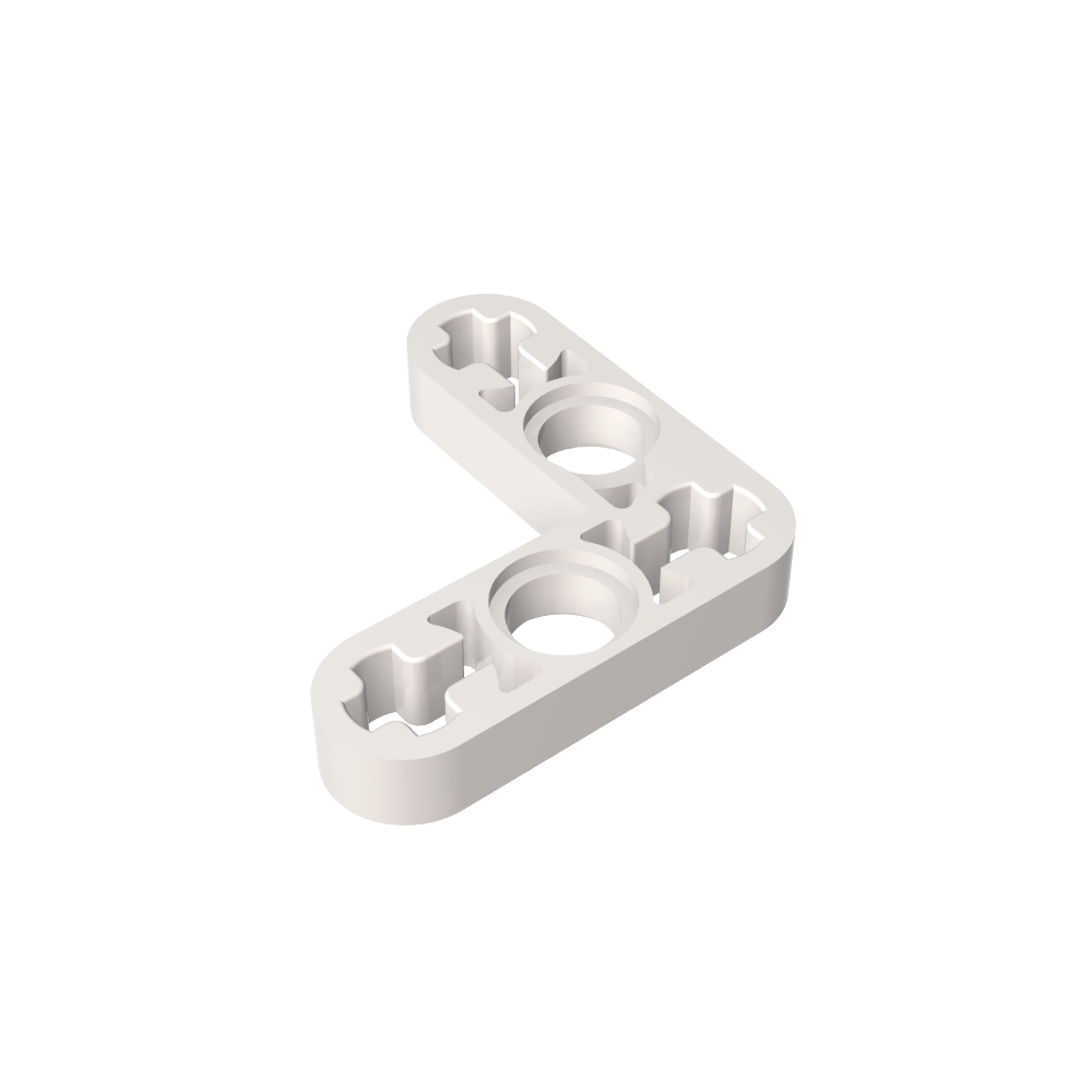 Viga técnica 3 x 3 en forma de L delgada-MyGobricksEs