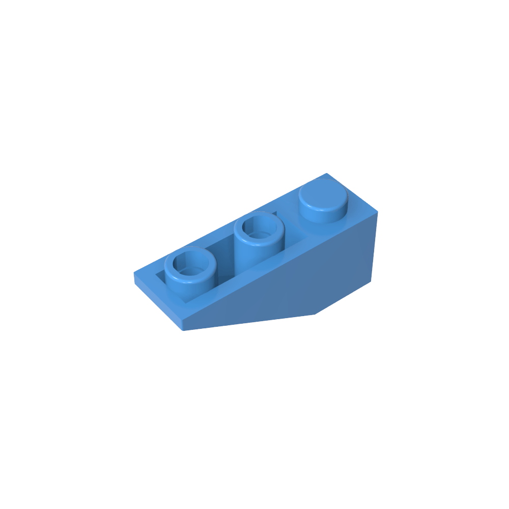 Pendiente Invertida 34° 3 x 1 sin Tope Interno-MyGobricksEs