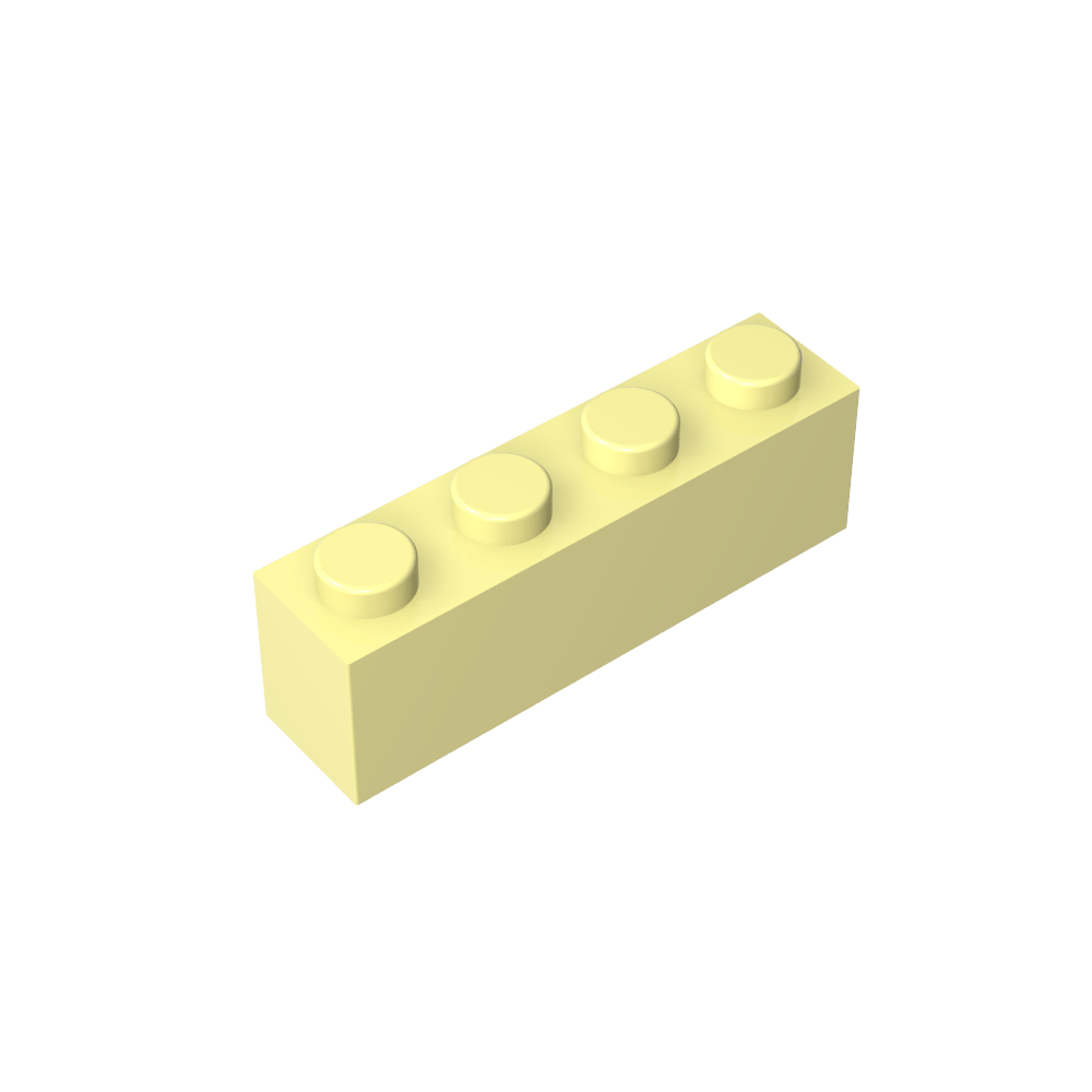Ladrillo 1 x 4-MyGobricksEs