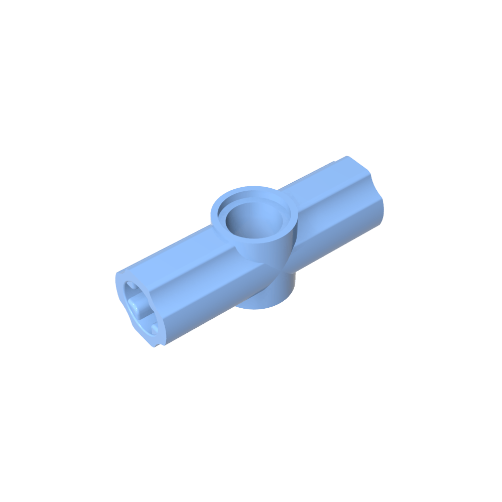 Conector de eje y pasador Technic en ángulo n.° 2 - 180°-MyGobricksEs