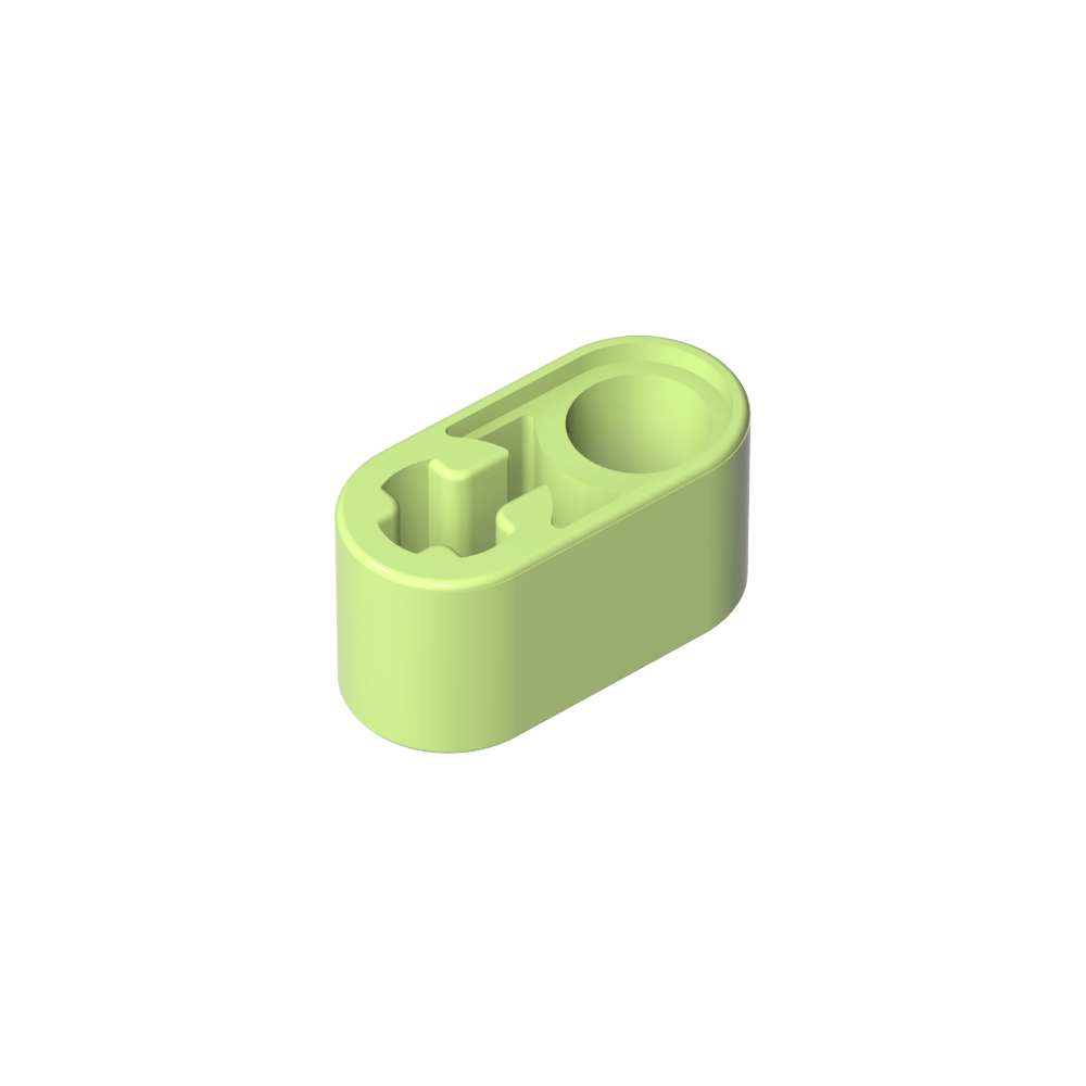 Viga Technic de 1 x 2 de Grosor con Orificio para Pasador y Orificio para Eje-MyGobricksEs
