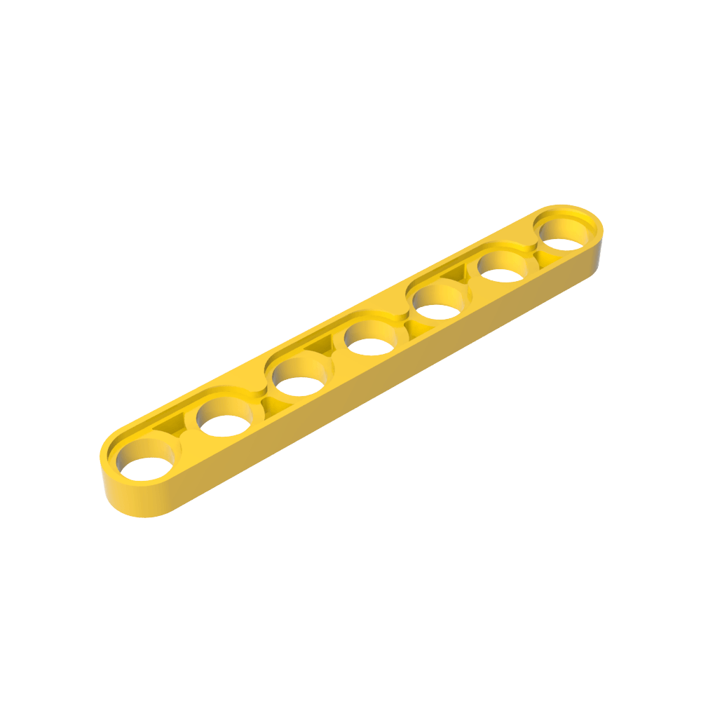 Viga técnica 1 x 7 delgada-MyGobricksEs