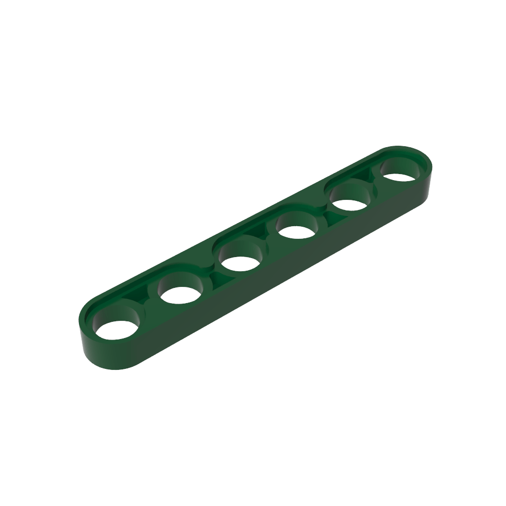 Viga técnica 1 x 6 delgada-MyGobricksEs