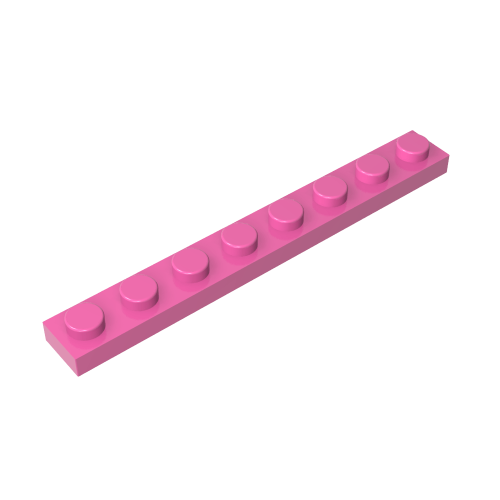 Placa 1 x 8 #3460-MyGobricksEs