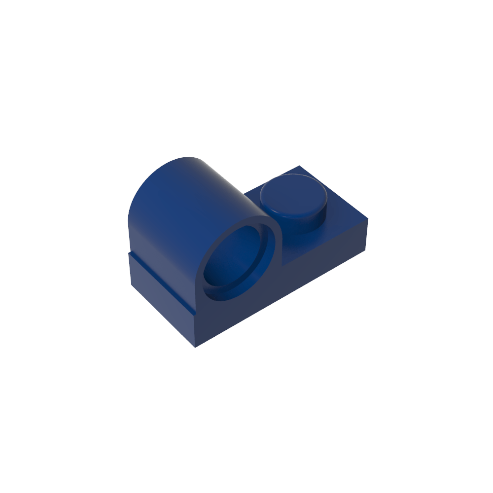 Placa especial 1 x 2 con orificio para pasador en la parte superior-MyGobricksEs