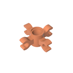 Conector Technic Pin Redondo con 4 Clips-MyGobricksEs