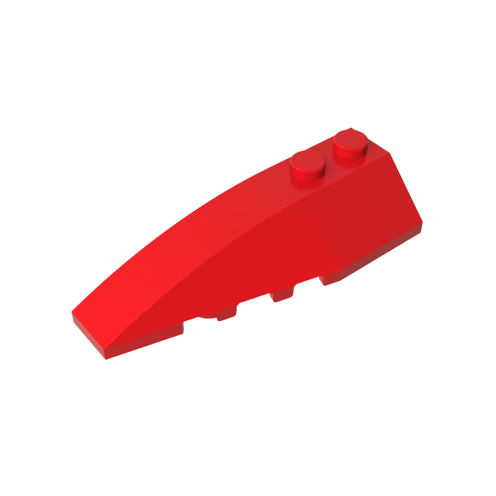 Cuña curva 6 x 2 izquierda-MyGobricksEs