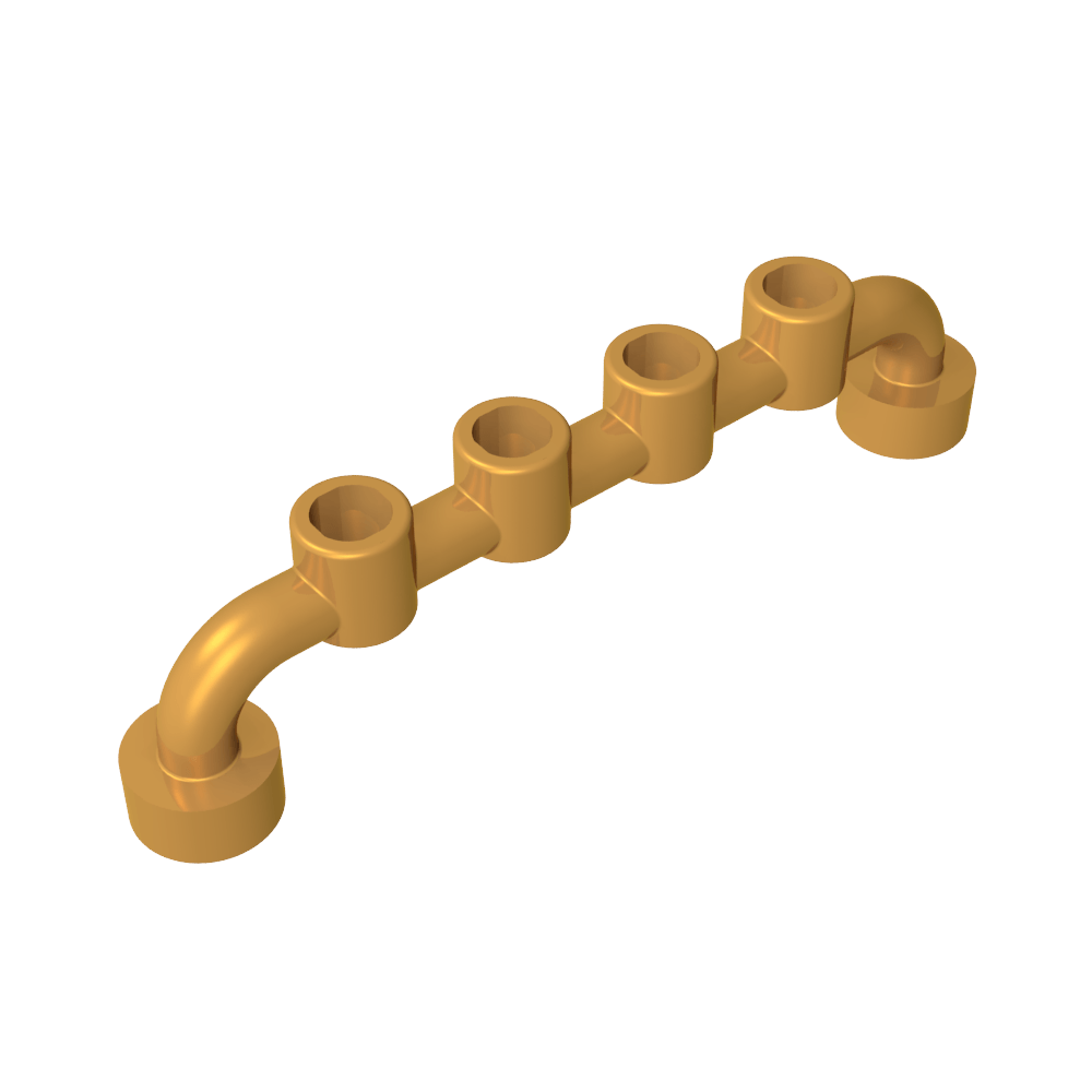 Barra 1 x 6 [Pernos cerrados]-MyGobricksEs