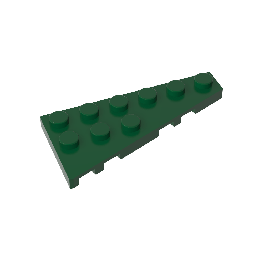Placa de cuña 6 x 3 derecha-MyGobricksEs