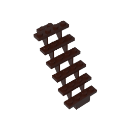 Escaleras 7 x 4 x 6 Rectas Abiertas-MyGobricksEs