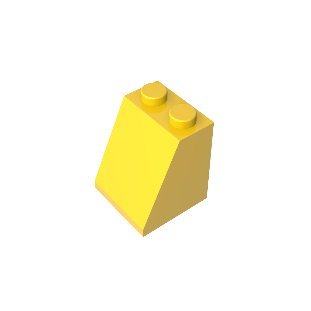 Pendiente 65° 2 x 2 x 2 con tubo inferior-MyGobricksEs