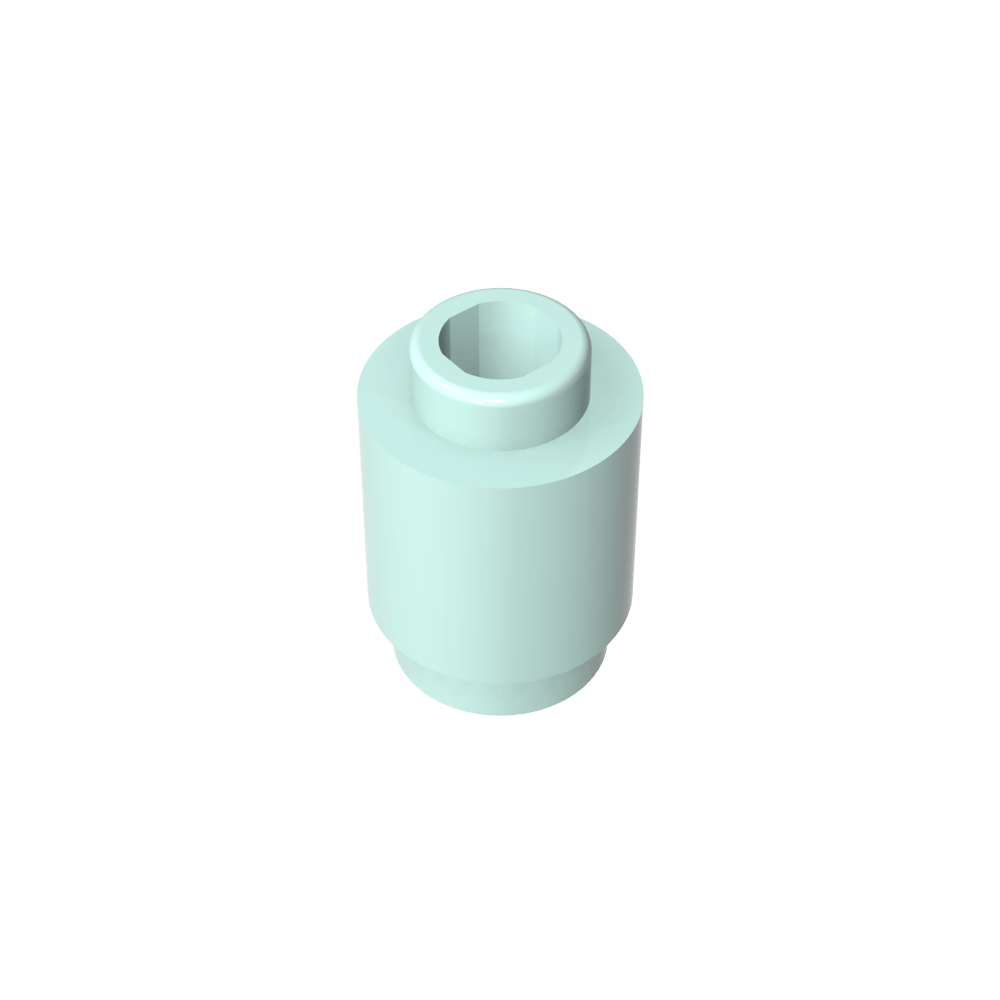 Ladrillo redondo 1 x 1 perno abierto-MyGobricksEs