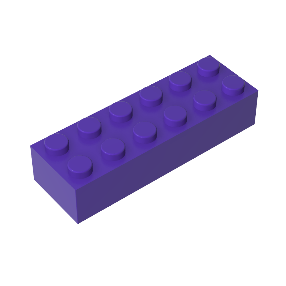 Ladrillo 2 x 6-MyGobricksEs