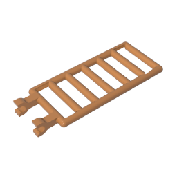 Barra 7 x 3 con clips dobles (escalera)-MyGobricksEs