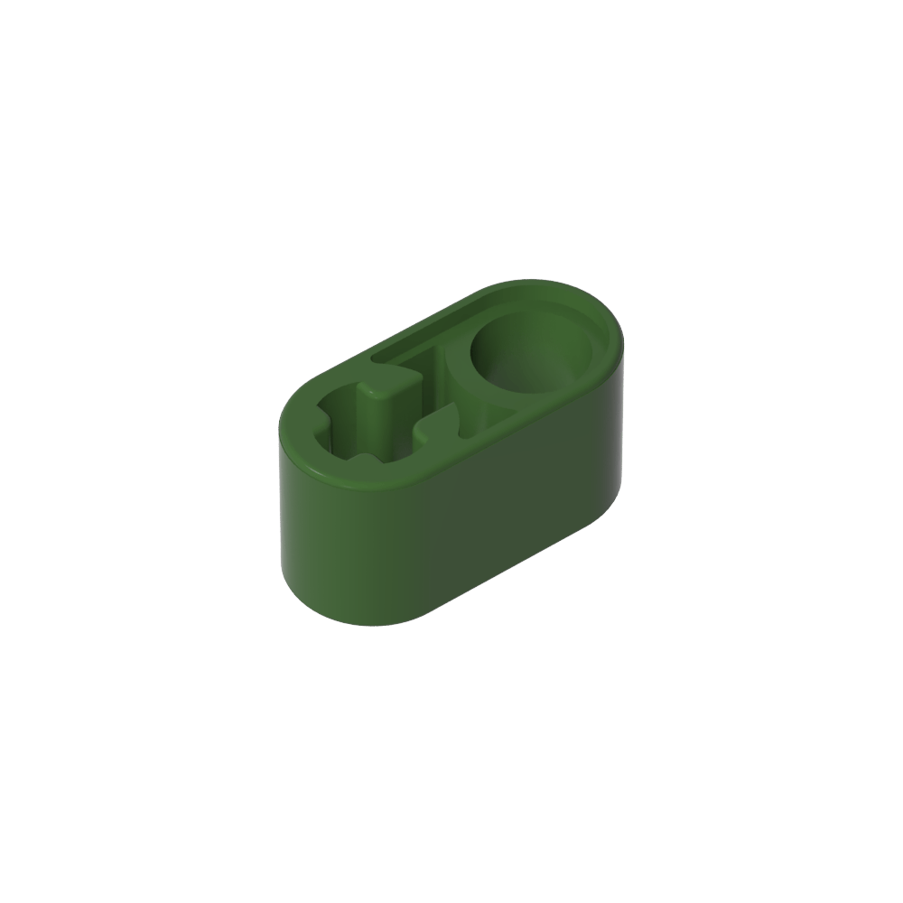 Viga Technic de 1 x 2 de Grosor con Orificio para Pasador y Orificio para Eje-MyGobricksEs