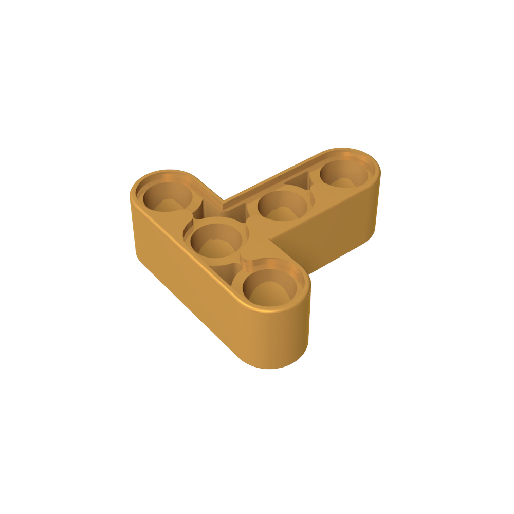 Viga técnica 3 x 3 en forma de T gruesa-MyGobricksEs