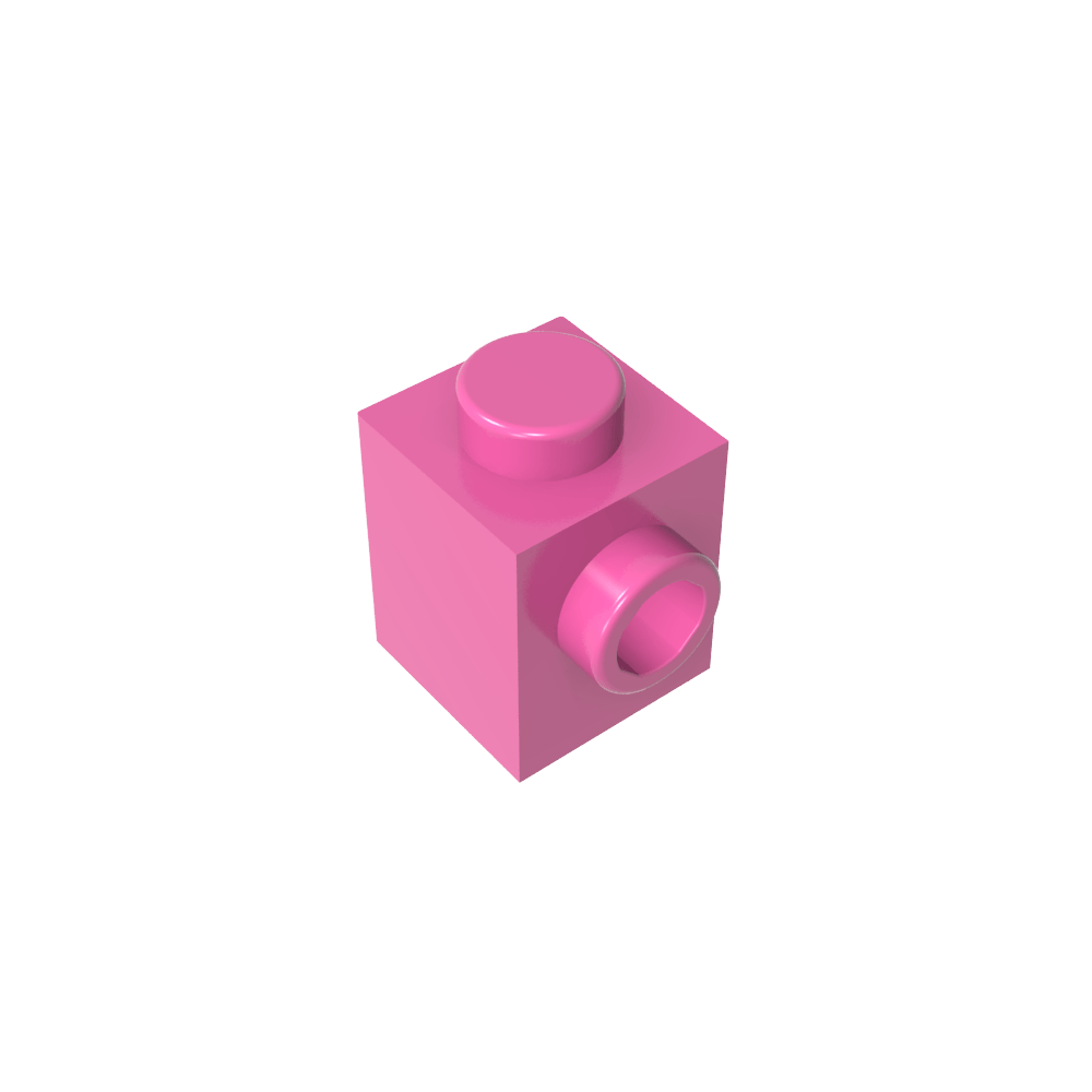 Ladrillo especial 1 x 1 con perno en 1 lado-MyGobricksEs