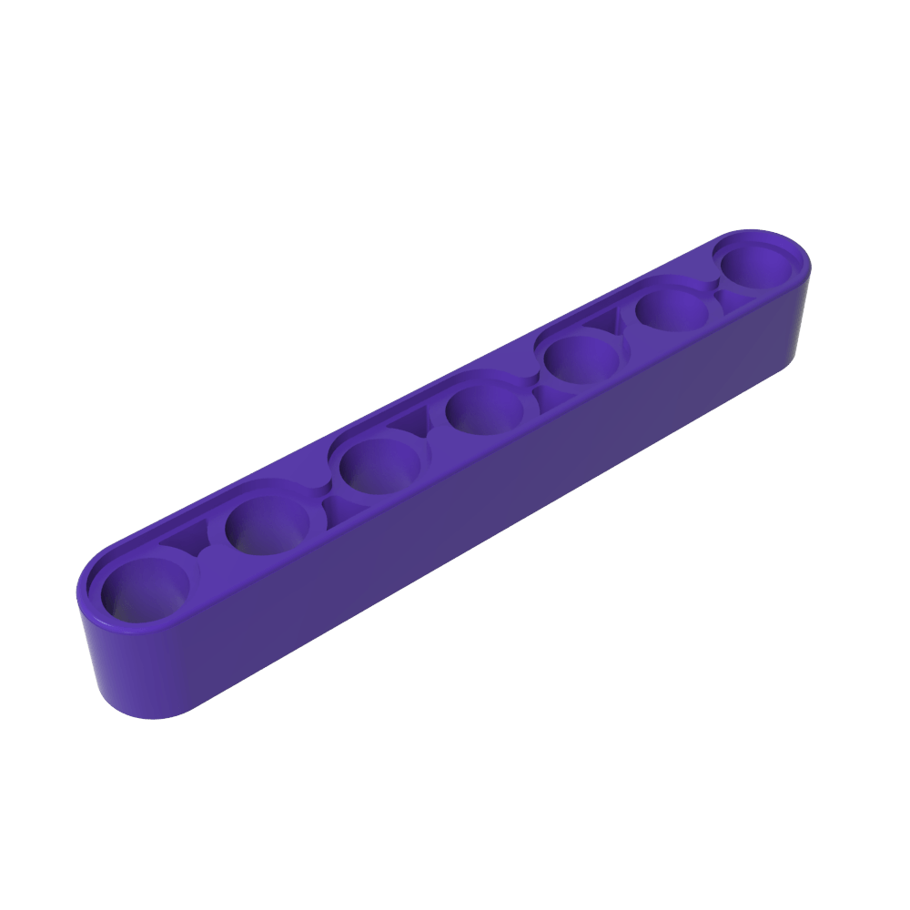 Viga técnica de 1 x 7 de espesor-MyGobricksEs