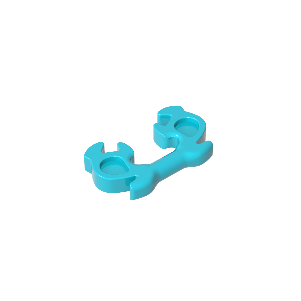 Accesorio para la cabeza, cuerno de casco ninja, elaborado-MyGobricksEs