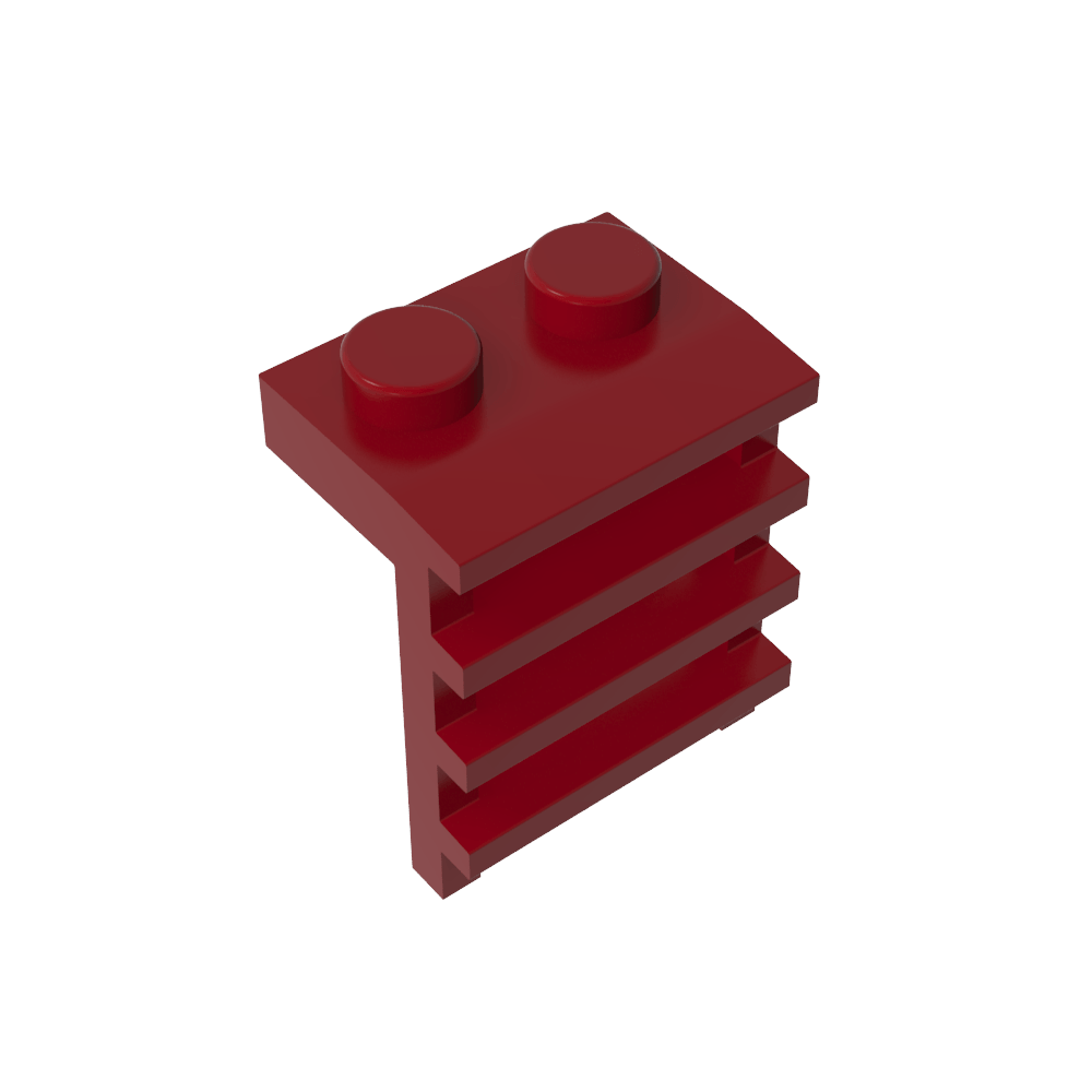 Placa Especial 1 x 2 con Escalera-MyGobricksEs