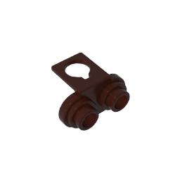 Soporte para cuello de figura con 2 pernos traseros-MyGobricksEs