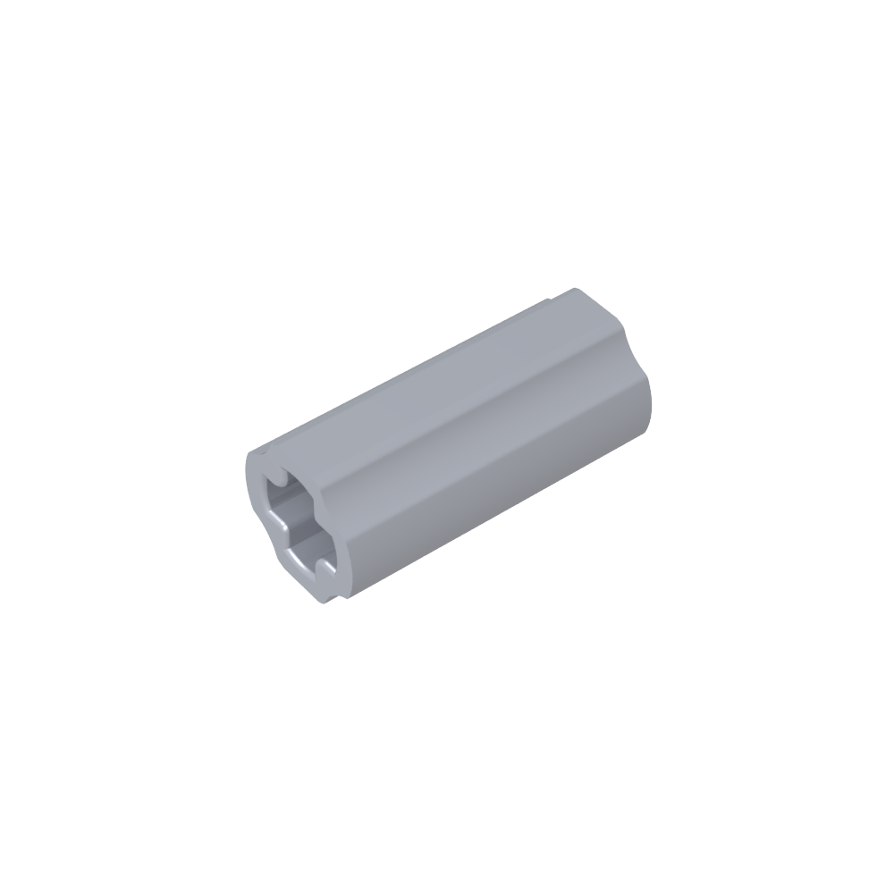 Conector de eje Technic liso [con orificio x + orientación]-MyGobricksEs