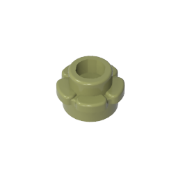 Planta, Flor, Plato Redondo 1 x 1 con 5 Pétalos-MyGobricksEs