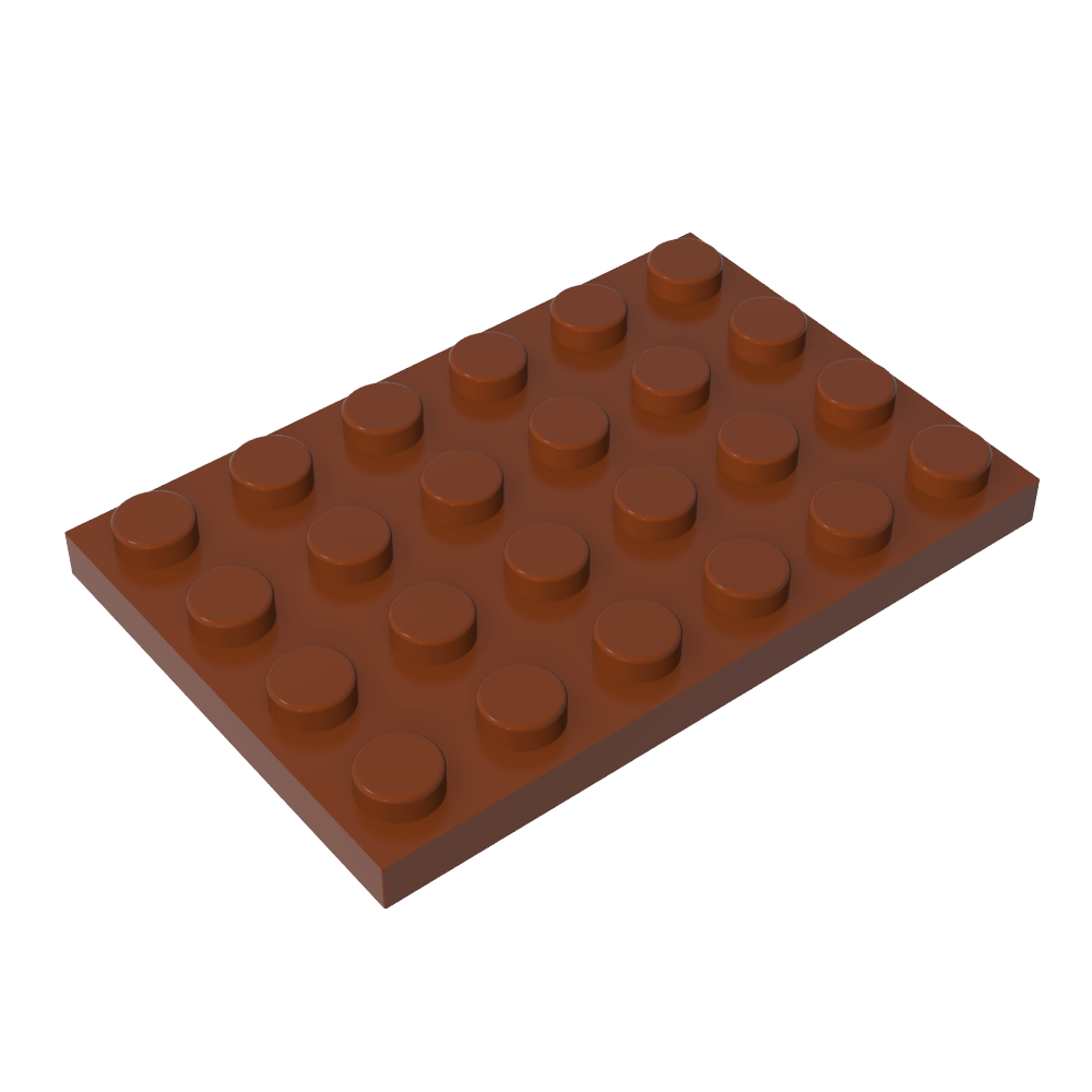 Placa 4 x 6-MyGobricksEs