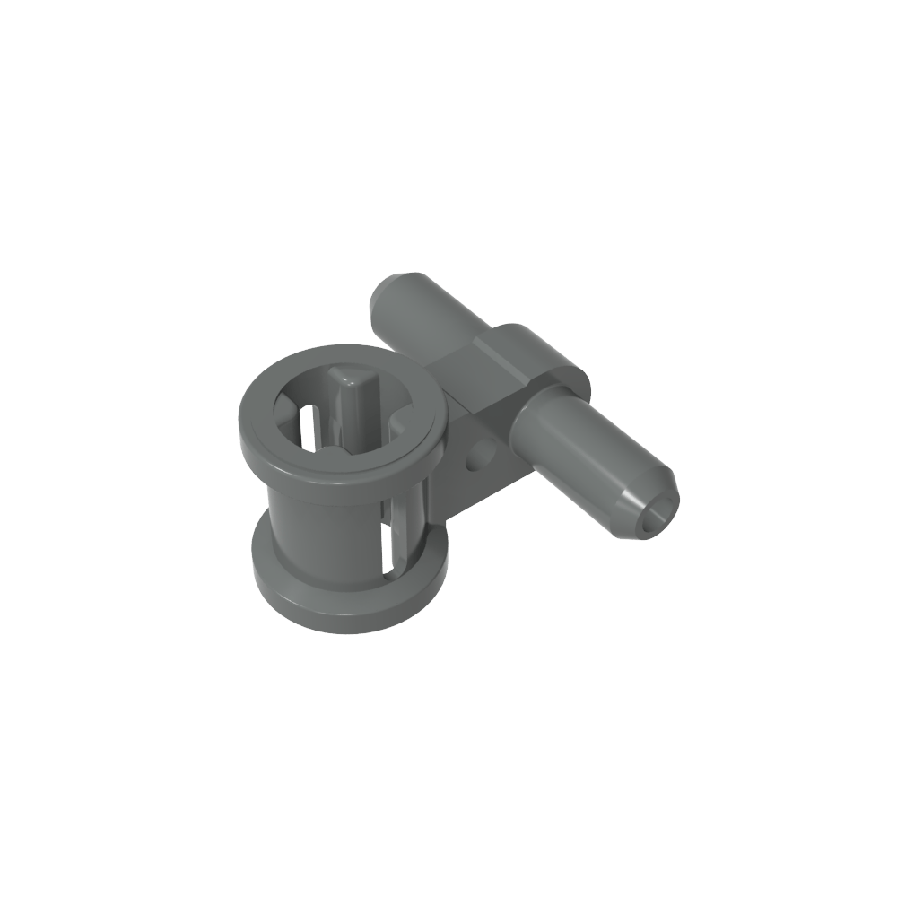 Conector de manguera neumática con conector de eje-MyGobricksEs