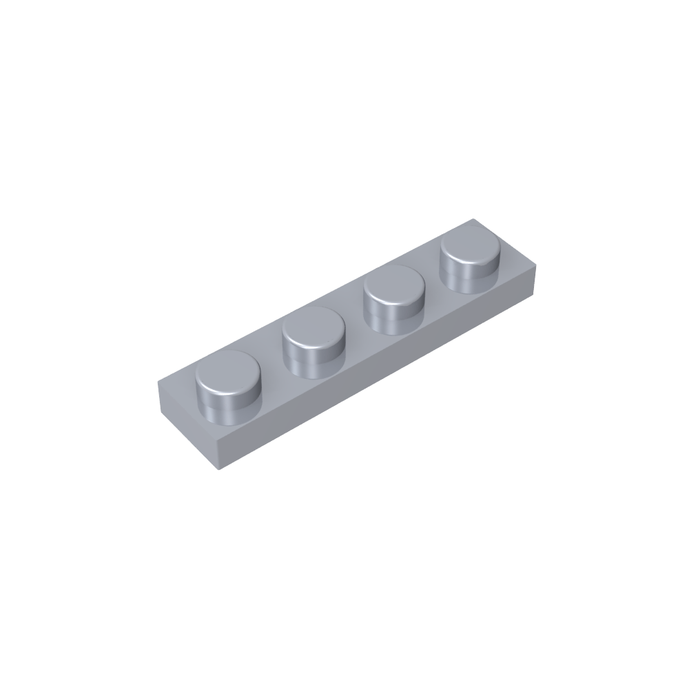 Placa 1 x 4-MyGobricksEs