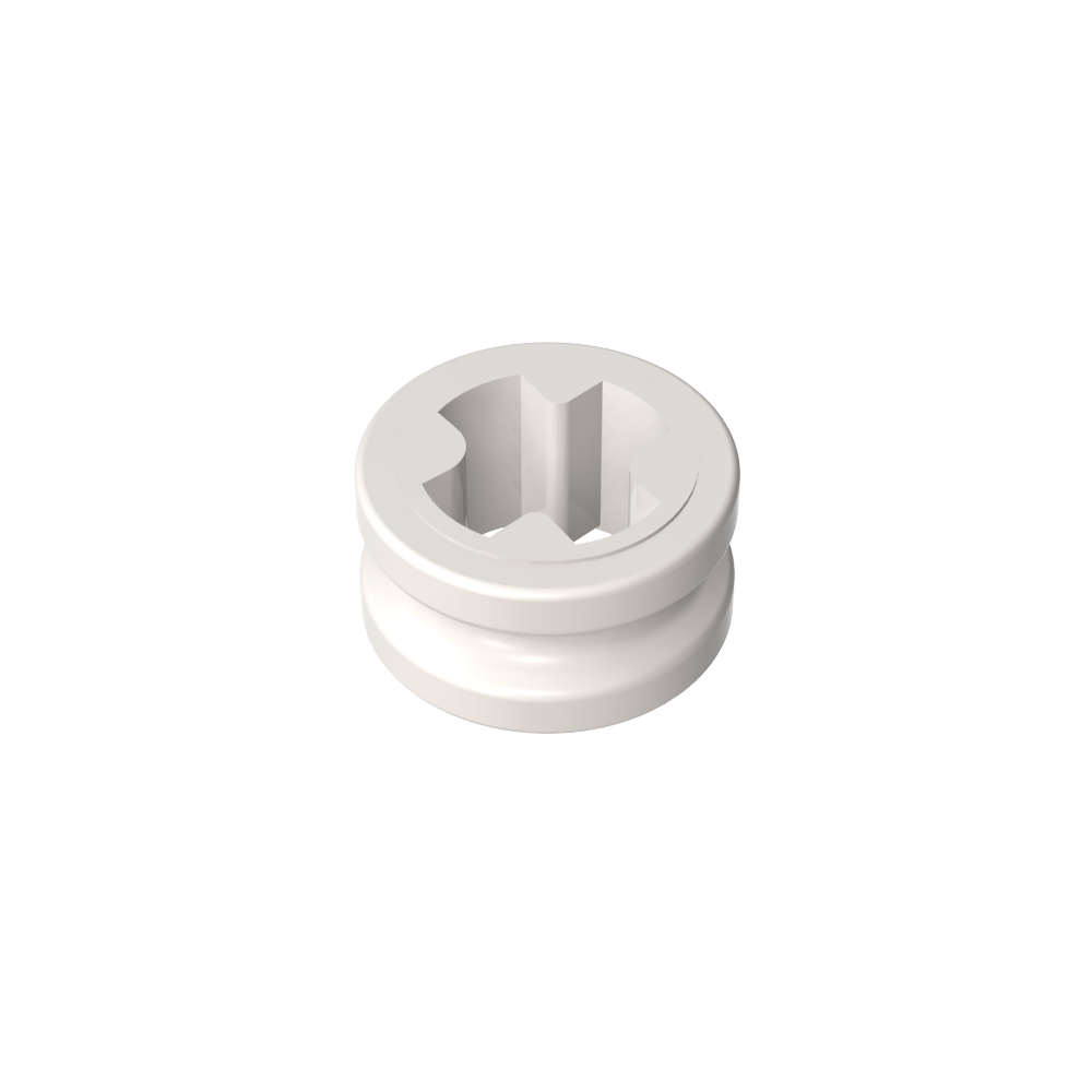 Casquillo Technic 1/2 Liso con Orificio para Eje Reducido-MyGobricksEs