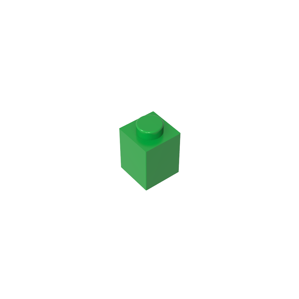 Ladrillo 1 x 1-MyGobricksEs
